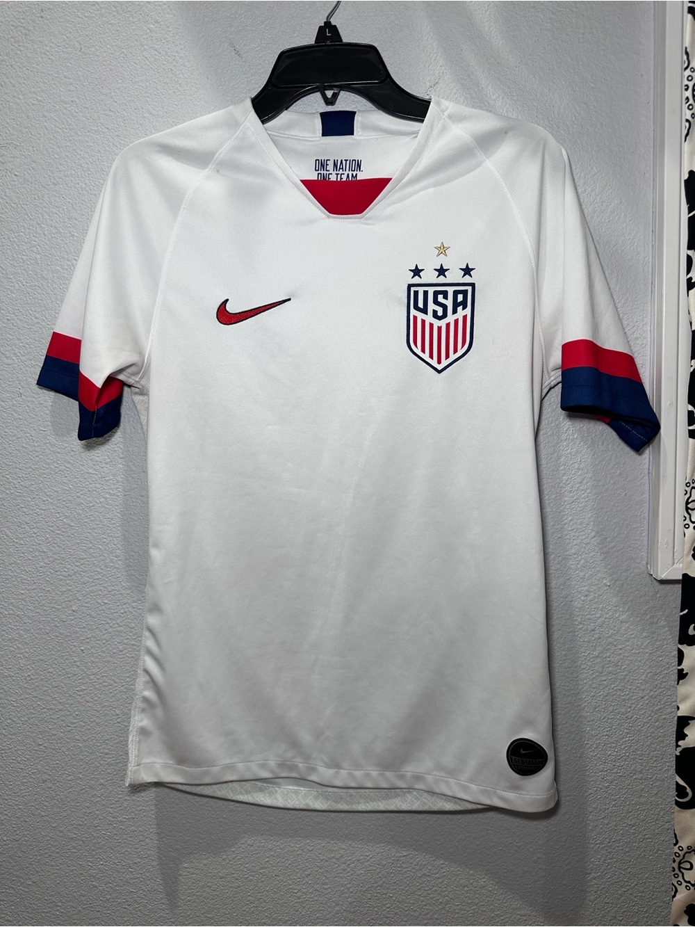 Nike Womens nations team USA Soccer Jersey Mens small